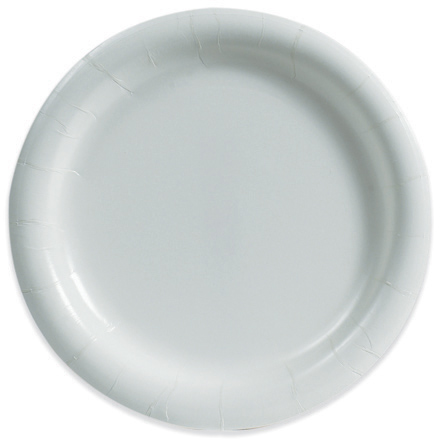 Paper Plates - 9" Medium-Duty, White