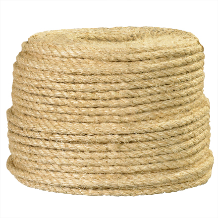 1/2", 1,700 lb, Sisal Rope